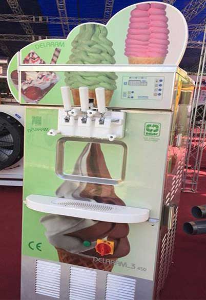 دستگاه بستنی ساز قیفی نیکنام مدل دلارام