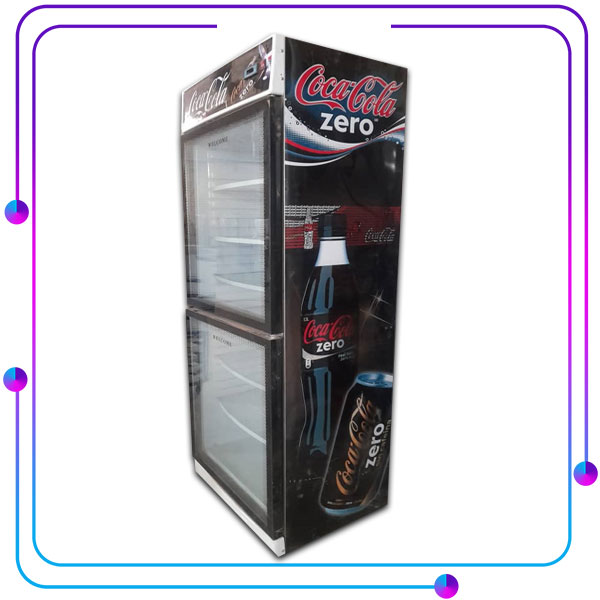 یخچال نوشابه دو درب 70 سانتی
