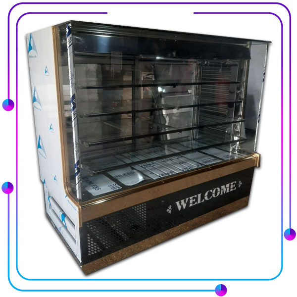 یخچال قنادی آکواریومی