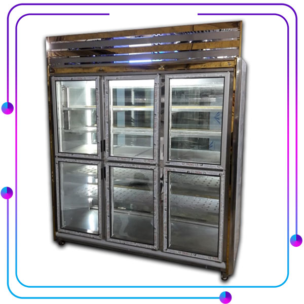 یخچال ایستاده شش درب دوطرف نما