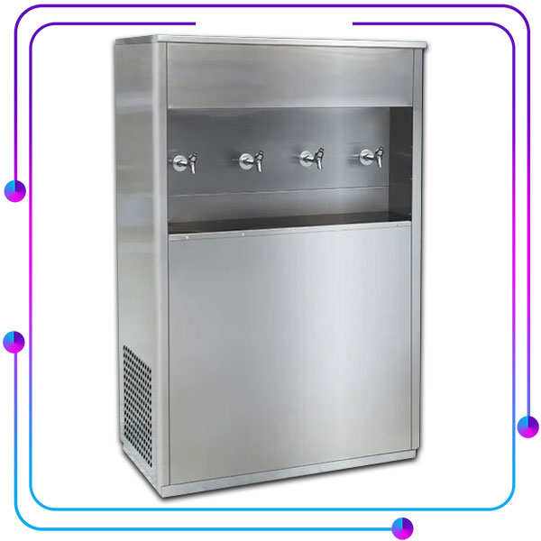 آبسردکن تمام استیل سه شیر صنعتی