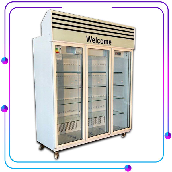 یخچال لبنیاتی فن دار