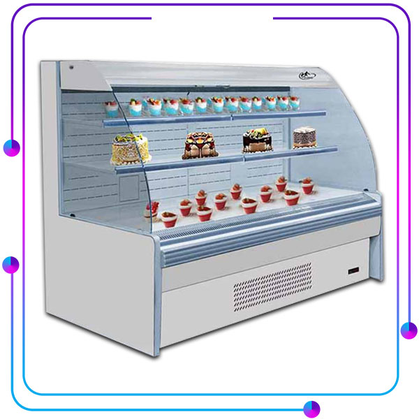 یخچال قنادی روباز دیزین