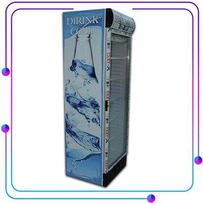 یخچال سوپر مارکت طرح آب معدنی