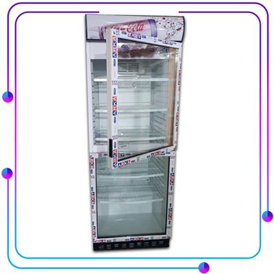یخچال سوپرمارکت دو درب 70 سانتی