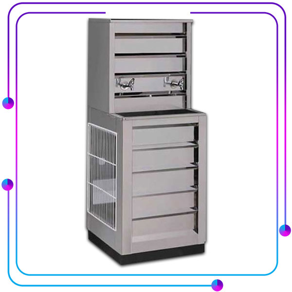 آبسردکن استیل دو شیر خطی