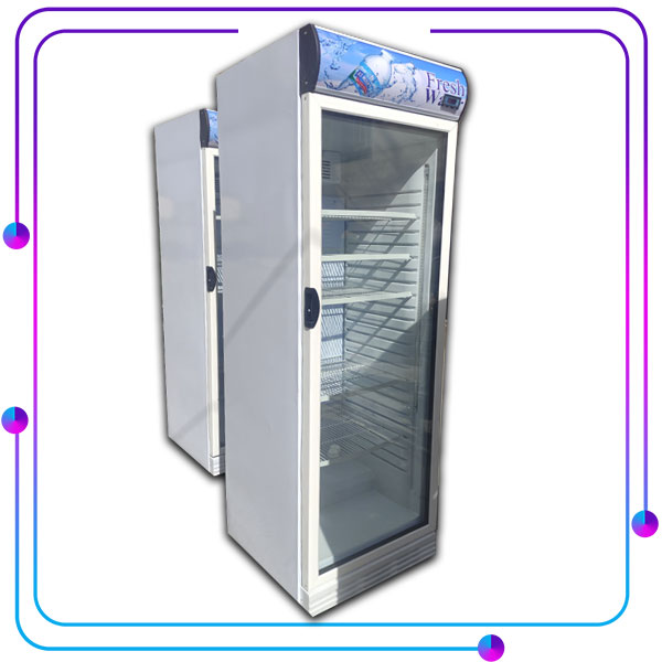 یخچال ایستاده پشت بسته