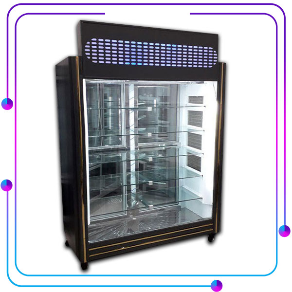 یخچال ایستاده چهار درب دوطرف نما