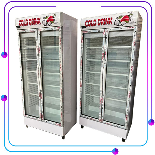 یخچال نوشابه دو درب