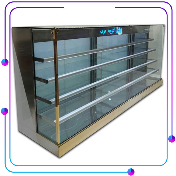 ویترین قنادی دو متری
