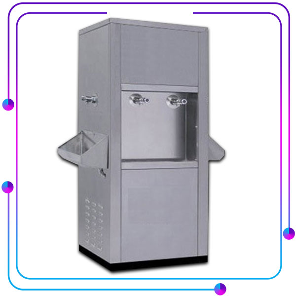 آبسردکن استیل چهار شیر ۵۰ لیتری