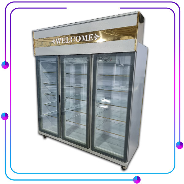 یخچال لبنیاتی یک طرف نما